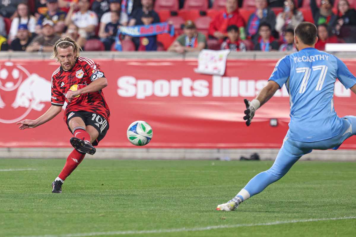 Emil Forsberg Red Bulls LA Galaxy goal