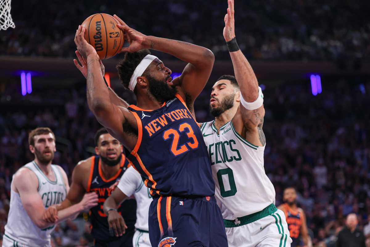 Mitchell Robinson Knicks Celtics Game 4