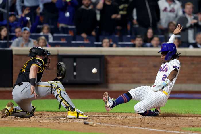 Luisangel Acuna scores Mets Pirates
