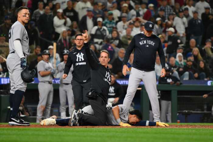 Oswaldo Cabrera injury Yankees Mariners