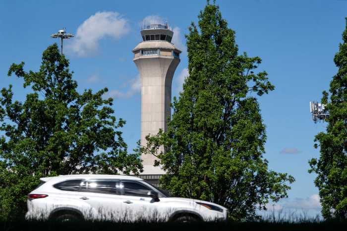 Control tower at Newark Airport