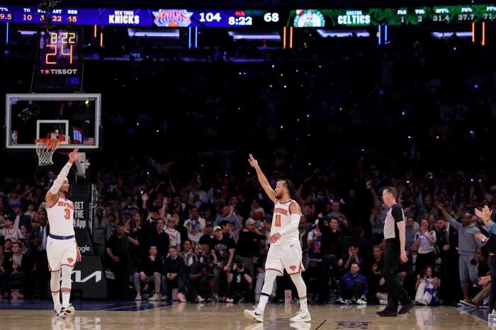 Jalen Brunson Josh Hart Knicks Celtics Game 6 clinch