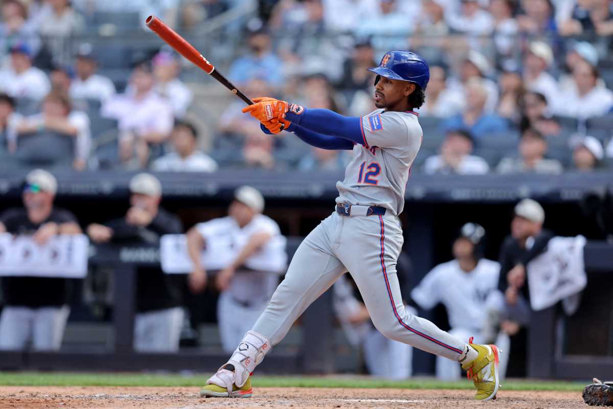 Francisco Lindor sac fly Mets Yankees