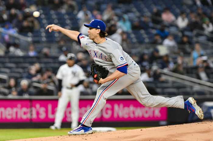 Jacob deGrom Rangers Yankees