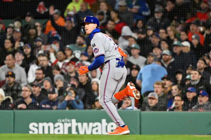 Brett Baty mets Red Sox
