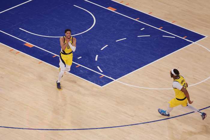 Tyrese Haliburton choke Knicks Pacers Game 1 ECF