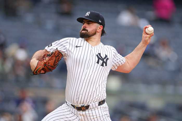 Carlos Rodon Yankees Rangers
