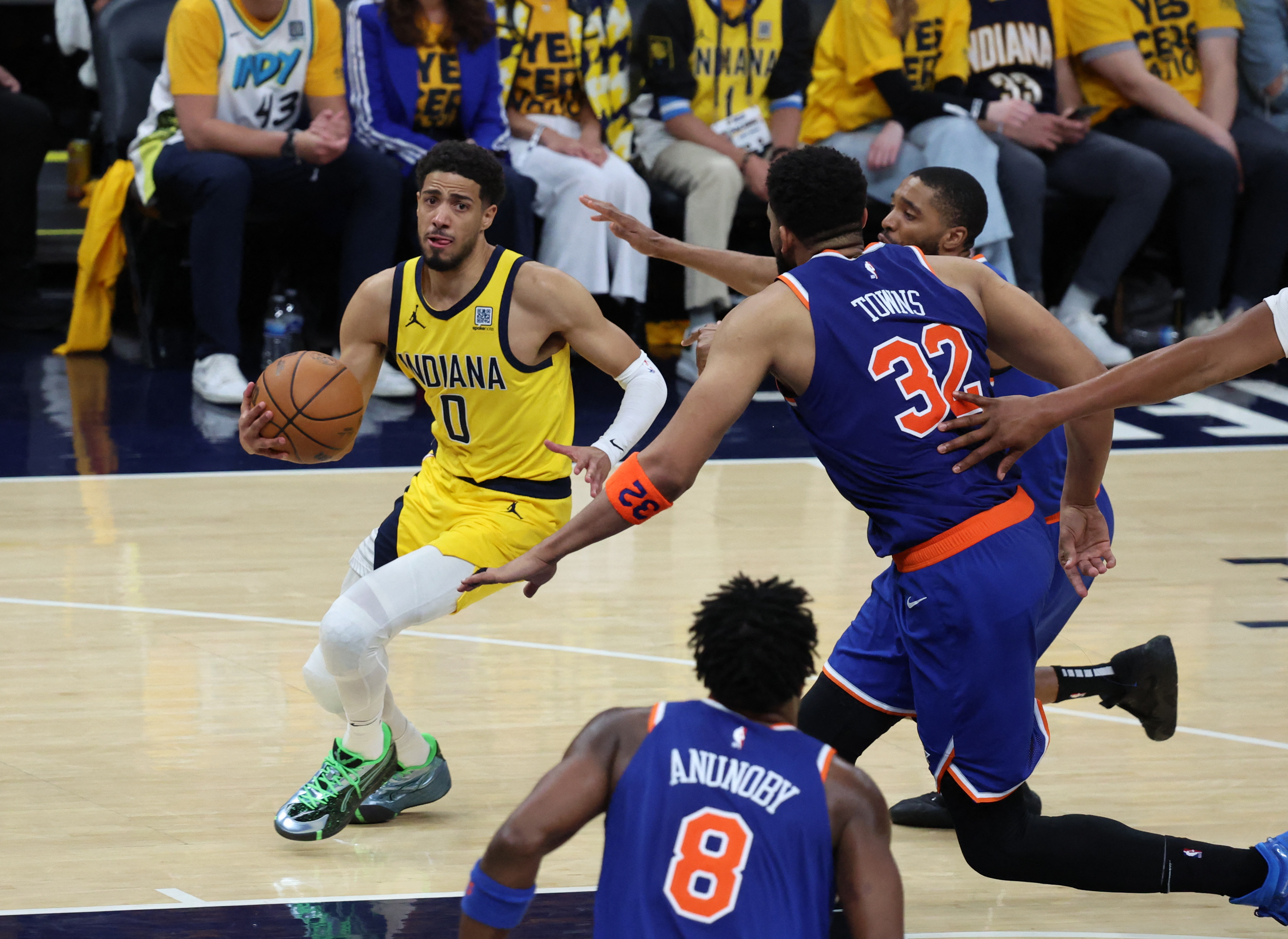 Tyrese Haliburton Pacers Knicks Game 4