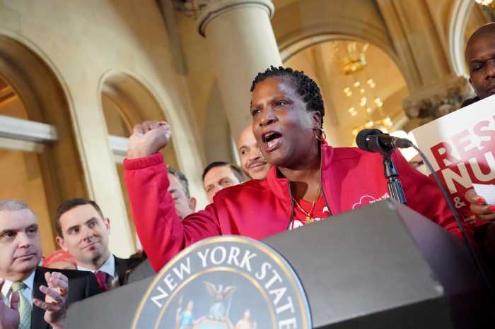 Nurses in New York rally at state capitol ahead of National Nurses Week