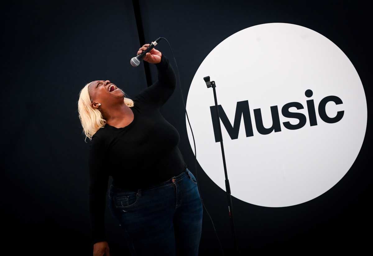 Angel Williams Auditions for the Music Under New York (MUNY) program