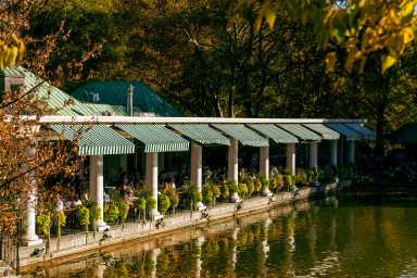 Central Park Boathouse.