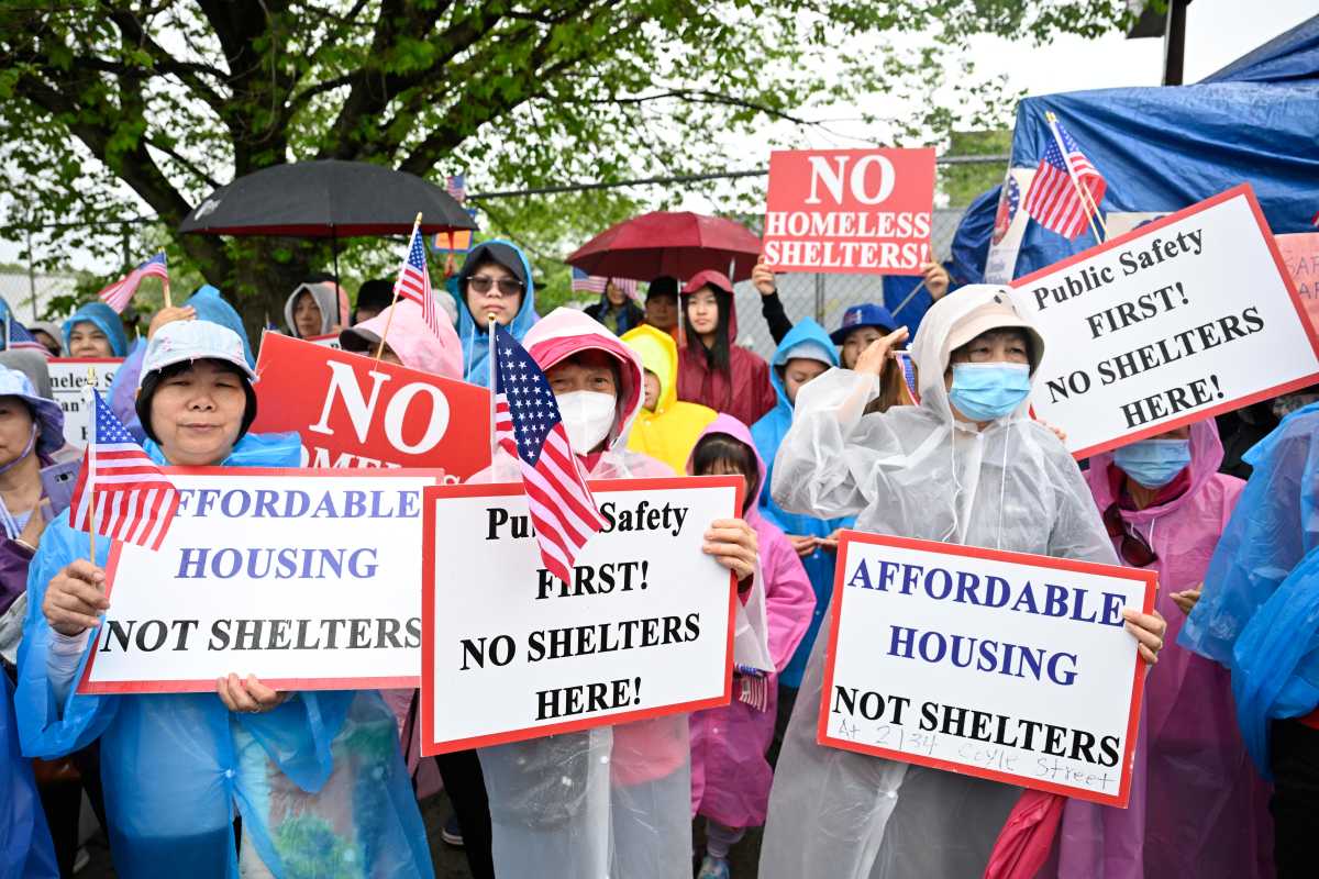 Brooklyn residents are saying no to a proposed homeless shelter at 2134 Coyle St. in Sheepshead Bay, with the latest protest on May 4, 2025.