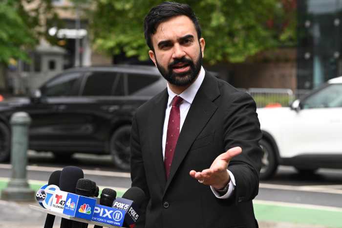 Assembly Member and mayoral hopeful Zohran Mamdani denounced the Trump administration and ICE after arresting several immigrants and onlookers on Wednesday, May 29.
