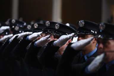 The FDNY will welcome in 326 new firefighters after they graduated from the FDNY fire academy on Wednesday, May 14.