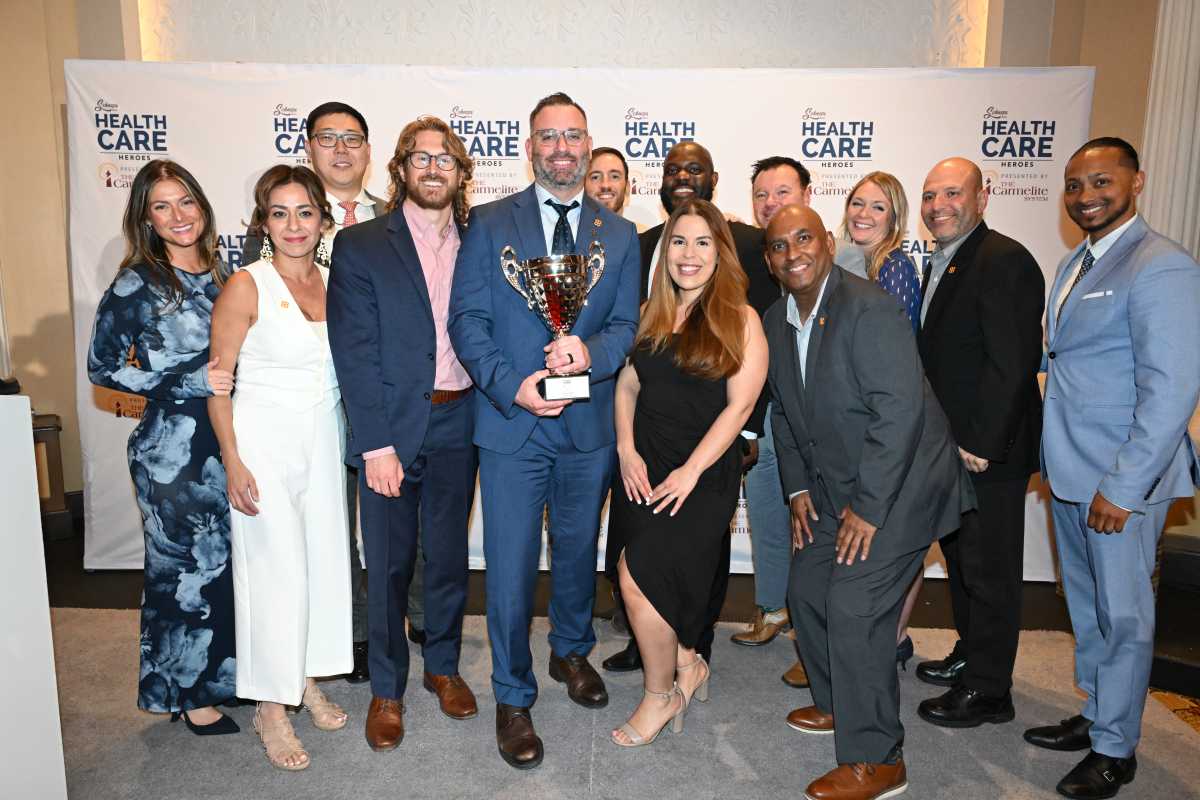 Honoree Chris Croken, Assistant Vice President Four Leaf & the Four Leaf team