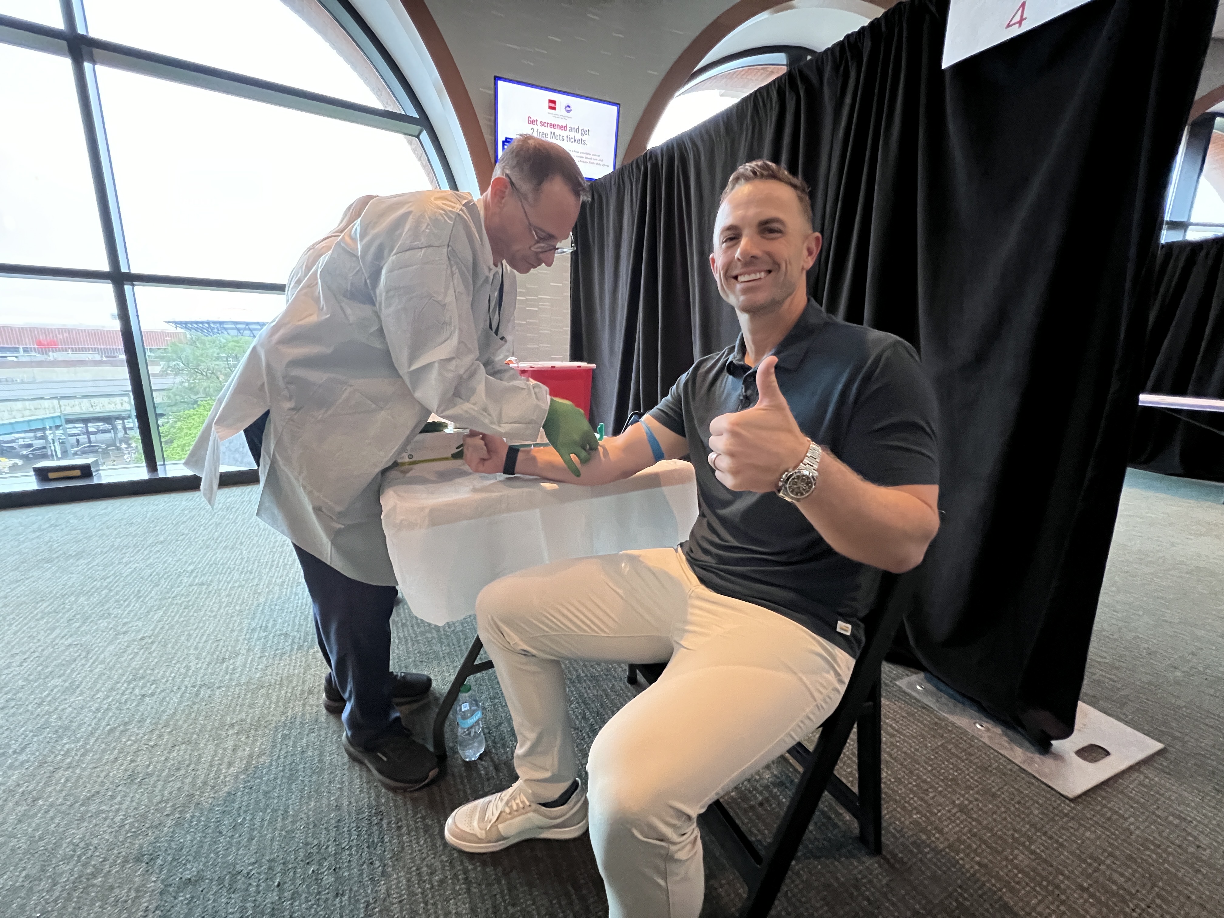 Mets, NewYork-Presbyterian continue free prostate cancer screening after making life-saving catch 2 David Wright PSA screening Mets