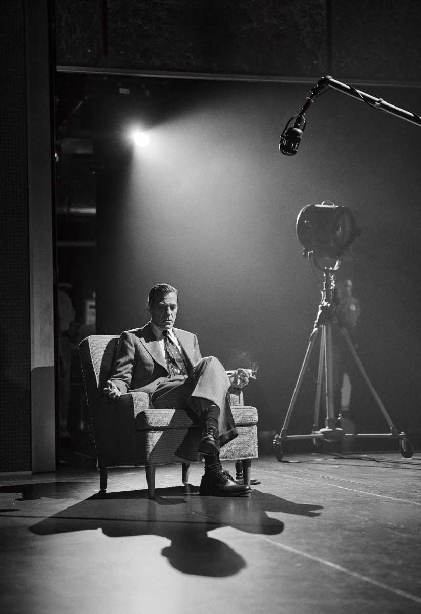 Broadway | Hugh Jackman scores with ‘Sexual Misconduct’ play; live broadcast of 'Good Night, and Good Luck' 3 George Clooney as Edward R. Murrow in "Good Night, and Good Luck."