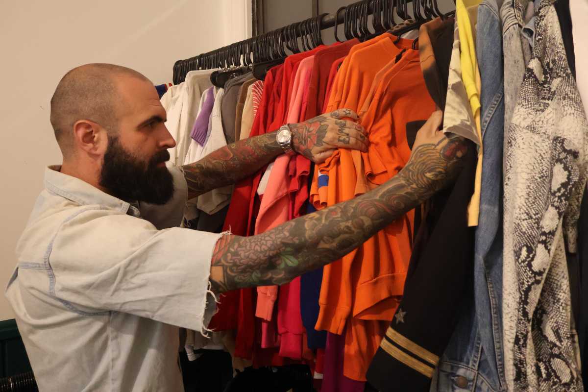 Brett David, owner of Ludlow Vintage Supply.