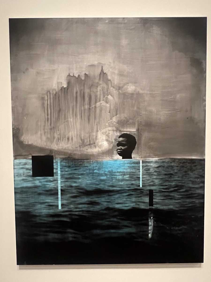 "Ghost Note" by Lorna Simpson