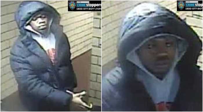 Police released this image of the suspect wanted in connection with a May 22 shooting inside the Albany Houses in Crown Heights.
