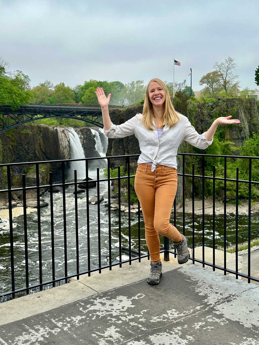 Darley Newman at Paterson Great Falls National Historical Park.