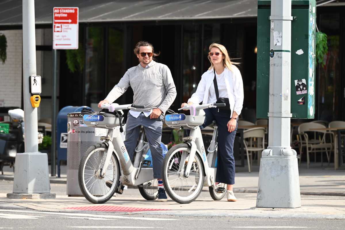New Yorkers on Citi Bikes
