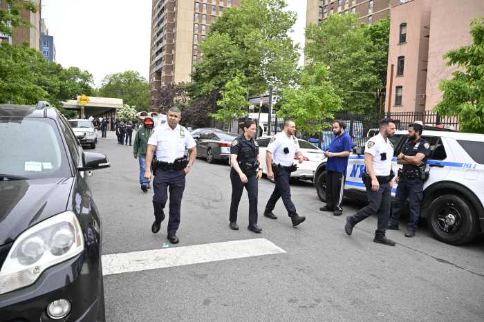 Scene of Brooklyn police shooting