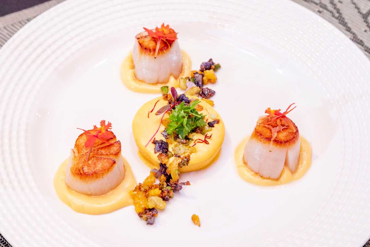 Fushimi effortlessly brings immersive elements to modern Japanese cuisine 4 Scallops at Fushimi