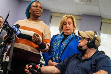 Nonprofit group home advocates rally for better pay and funding