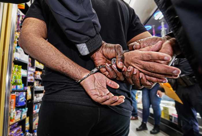 Arrest of gang member for assault