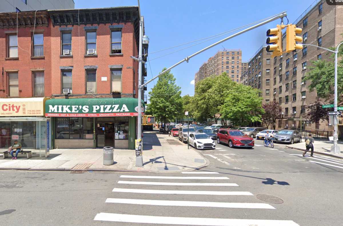 Scene in Brooklyn where man was shot