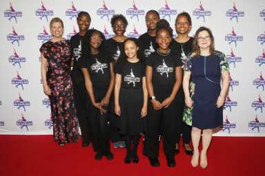 The 2025 Reaching for the Stars Gala Hosted by Adriana Diaz of CBS Honoring Vlad Duthier of CBS, Candace Matthews and Bruce Matthews, Erana Stennett of Bloomberg Philanthropies held at Ziegfeld Ballroom on April 30th, 2025 in New York, NY (Photo by Udo Salters Photography).