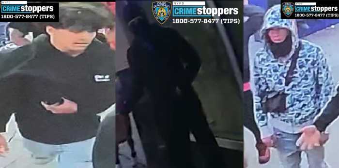 Suspects in Times Square assault on cops