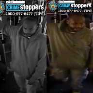 Suspect sought for smacking man with pipe on a Bronx bus 16