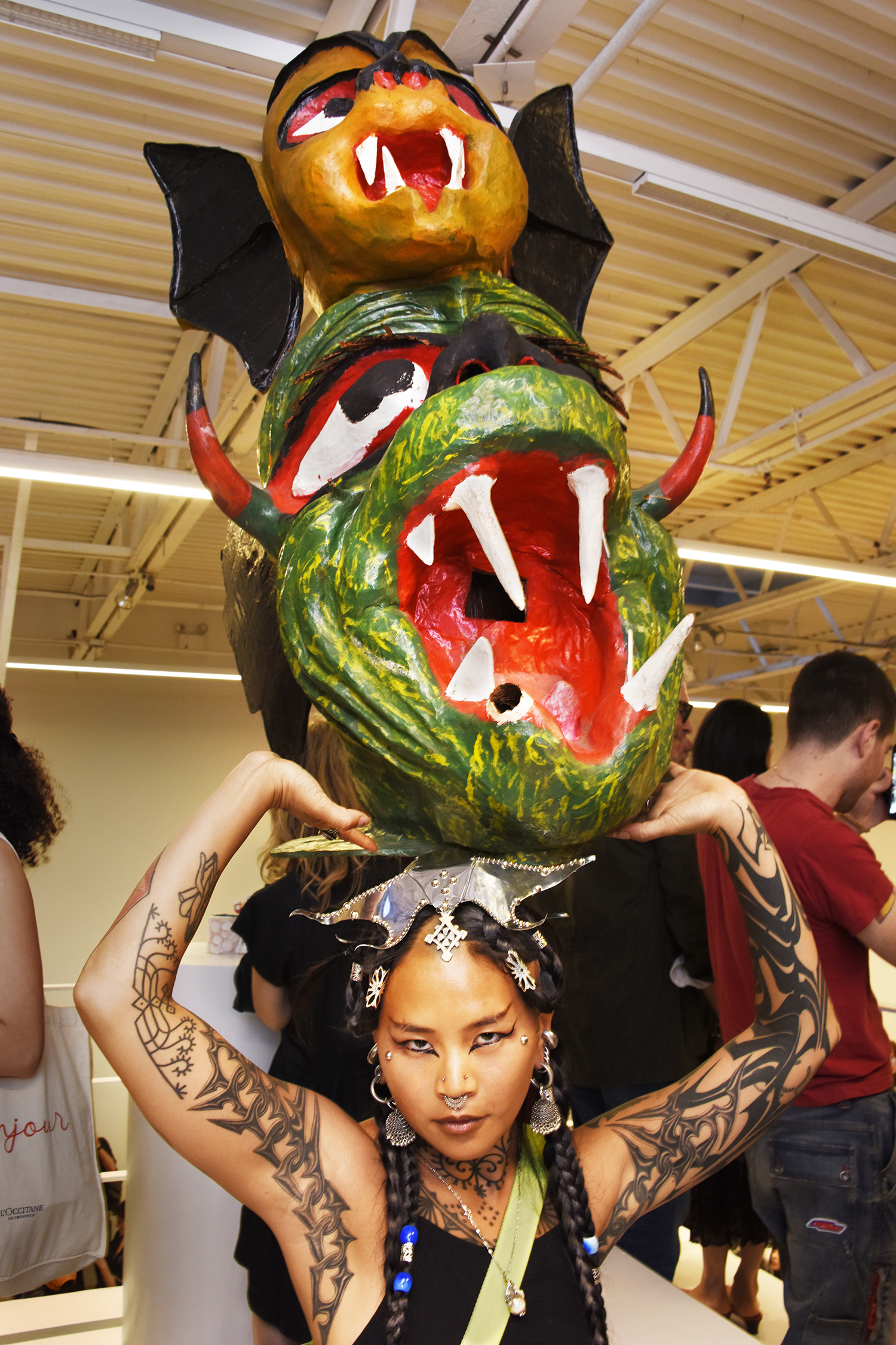 Burlesque and blood: Joe Coleman's 'Carnival' opens with a roar in