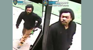 The NYPD is looking for a man who hit a Brooklyn bus driver with a wrench.