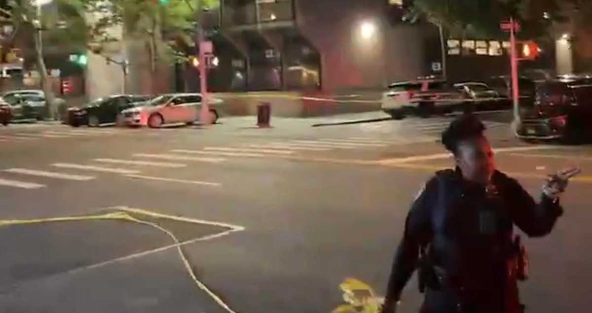 Police in Harlem respond to shooting that left man dead