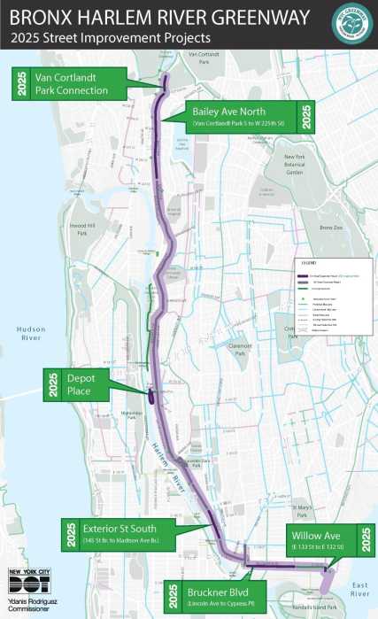 More bike lanes, more greenery coming to Bronx waterfront in 2025 2