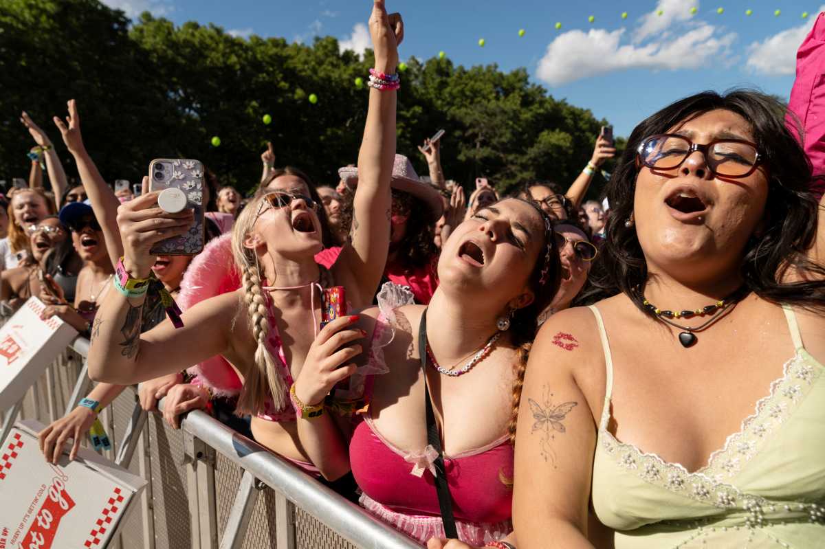 Fans reveling at Governor's Ball in Queens in 2024