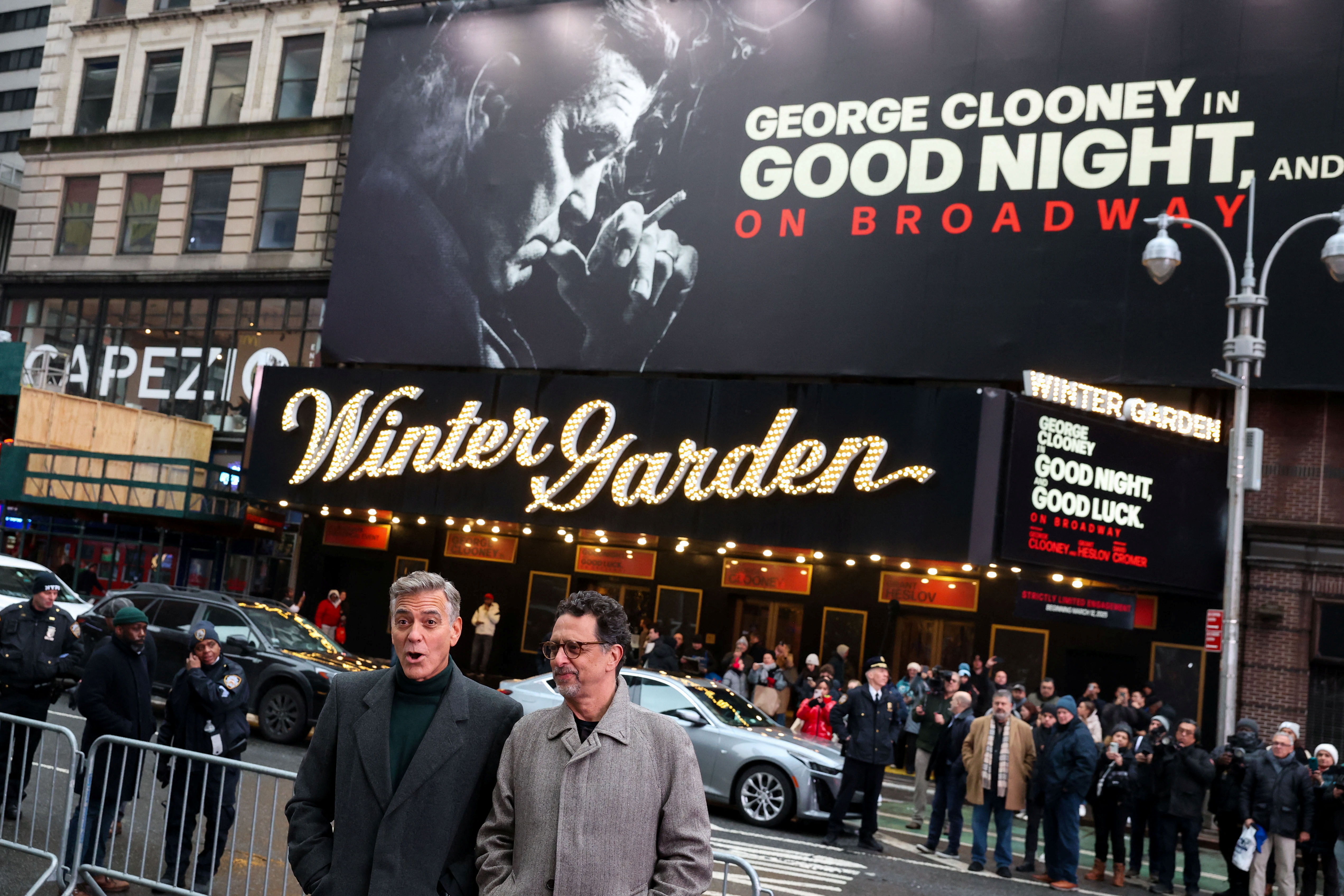 ‘Good Night and Good Luck’ Historic Broadway broadcast brings down