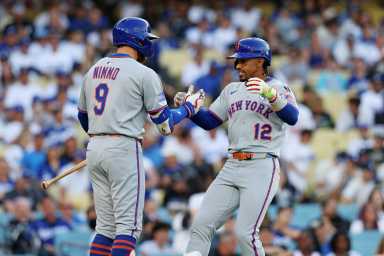 Mets Dodgers Francisco Lindor Brandon Nimmo