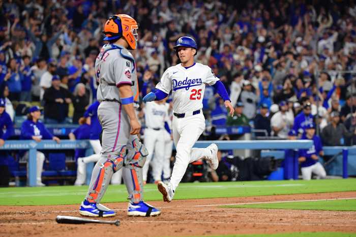 Tommy Edman scores winning run Mets dodgers