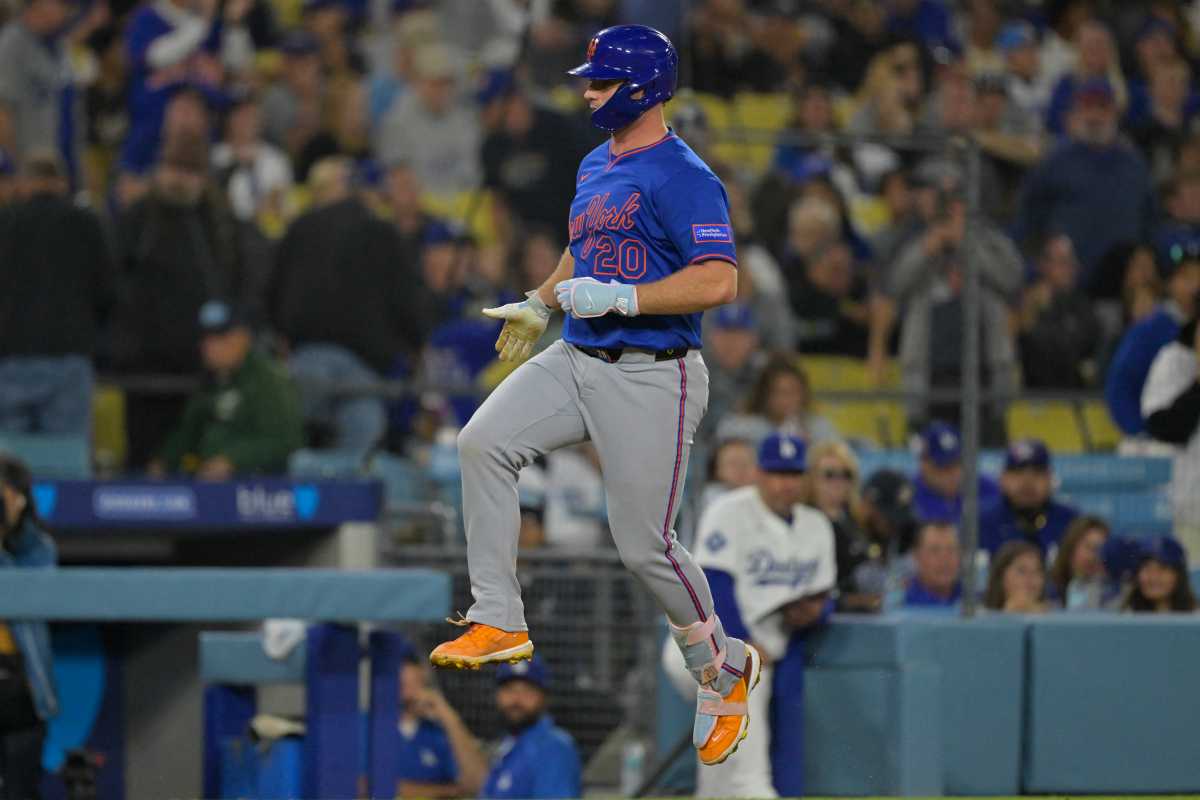 Pete Alonso home run Mets Dodgers