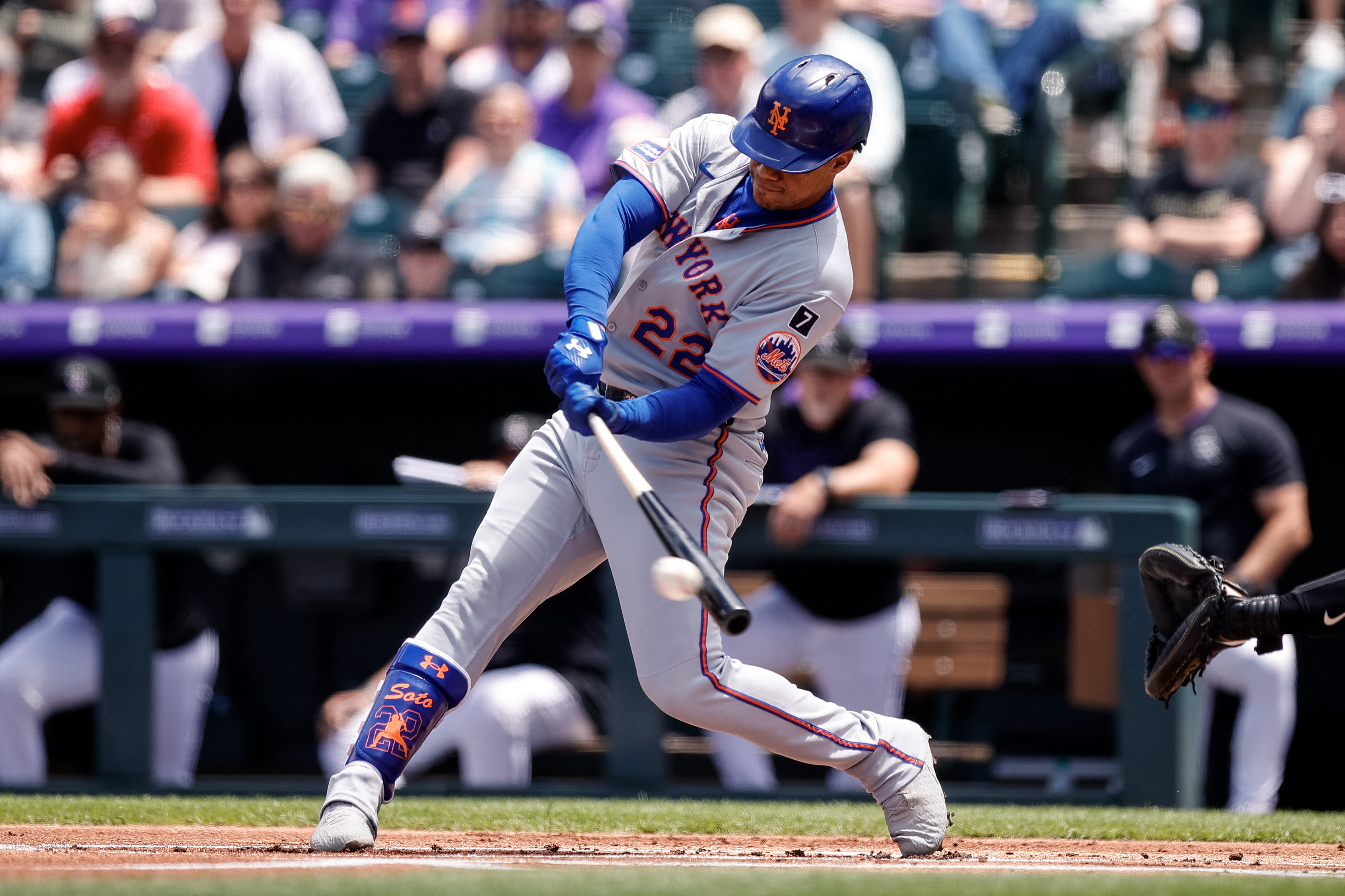 Predicting 2026 Mets' Opening Day lineup: Who's on 1st, in center? 3 Juan Soto Mets Rockies