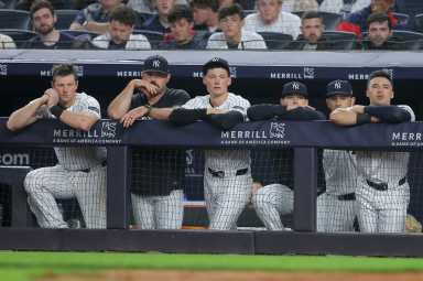Yankees dugout