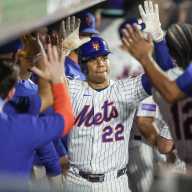 Juan Soto, Francicso Lindor putting Mets' past clubhouse issues behind them 10 Juan Soto Mets dugout