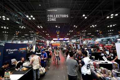 Fanatics Fest sports card collector zone