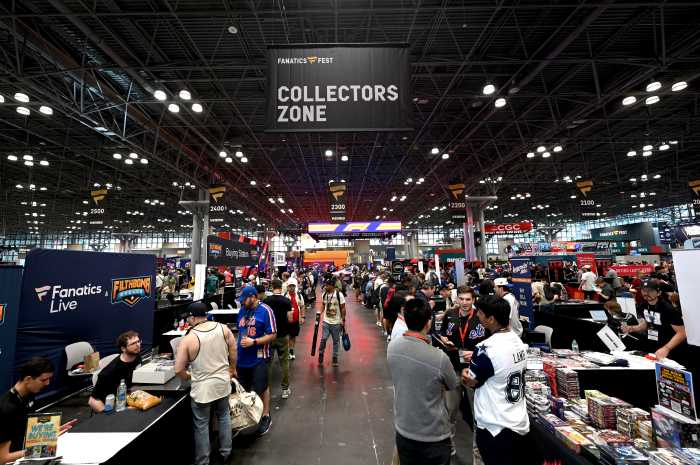 Fanatics Fest sports card collector zone