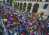 Thousands of people march at No Kings Day march in NYC