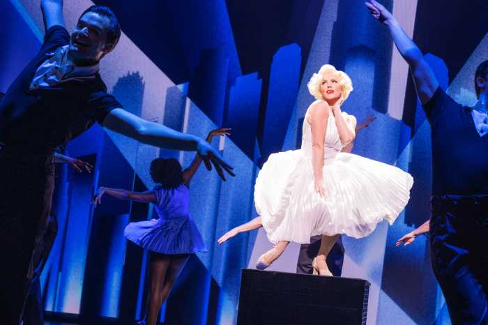 Robyn Hurder and the cast of "Smash" on Broadway